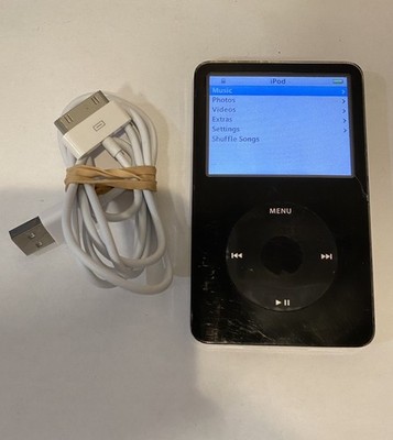iPod 第5世代 30GB Apple iPod classic 5th Generation 30GB - Black - with New Battery