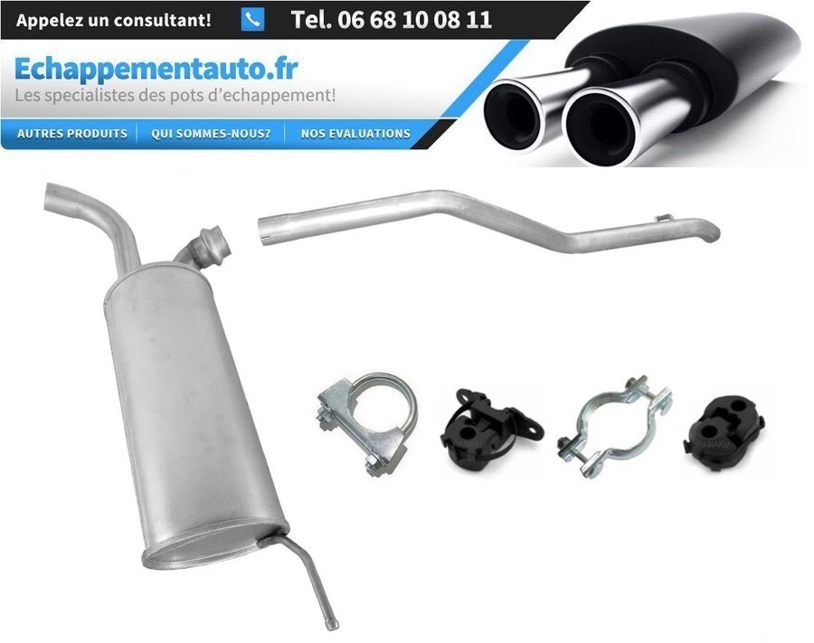 Échappement Peugeot Expert 2.0 HDI anti bruit fuite
