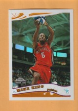 Mike King 2005-06 Topps Chrome Refractor /999 George Washington Colonials 3S