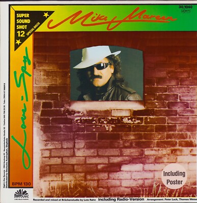 Mike Mareen  - Love-Spy (Vinyl 12'' - DE 1986)