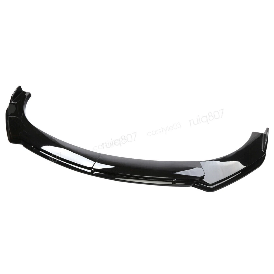 Front Bumper Lip Spoiler Splitter Body Kit Strut Rods For Saab 9-3 Aero — 第 3/4 张图片