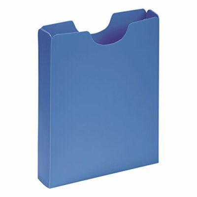 PAGNA Schul Heftbox DIN A4 blau Schulheftebox Sammelbox Sammelmappe Kunststoff