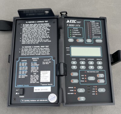 Used TTC T-Berd 107A T-Carrier Analyzer
