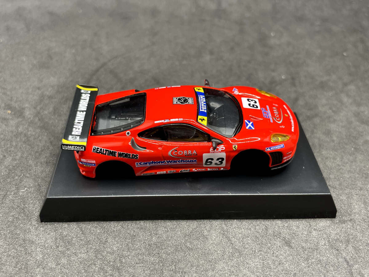 1/64 Kyosho Ferrari Racing Collection F430 GT #63 diecast