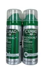CURAD FlexSEAL SPRAY Bandage 40ml ( 2 pack ) ^^