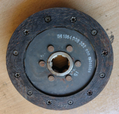 160mm Kupplungsscheibe für Holder B10 Traktor - Sachs 1864 008 302