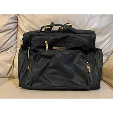 JU JU BE B.F.F. Black  Gold Diaper Bag Backpack