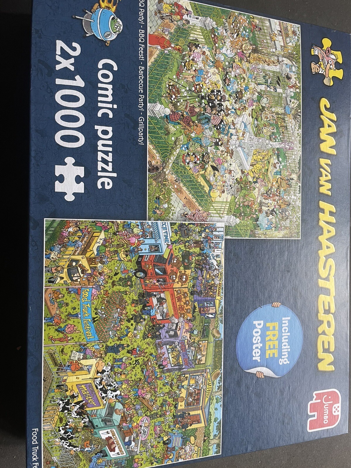 jan van haasteren 1000 piece jigsaws used eBay