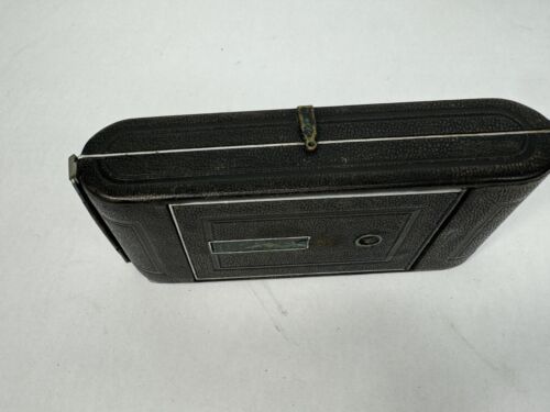 Cámara plegable estándar Agfa vintage con estuche de cuero - para piezas o reparación - Imagen 9 de 14
