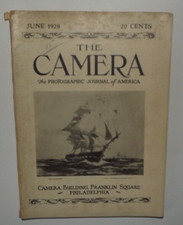 The Camera The Photographic Journal of America Magazine June 1928 Tall Ship