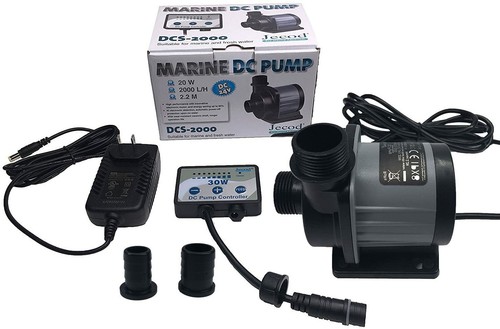 JEBAO /JECOD 520GPH aquarium dc24v return pump with controller,7ft max lift,2000 - Picture 1 of 9