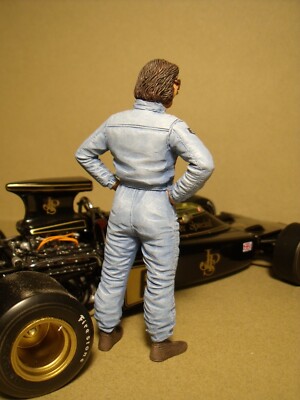 Figurine 1/18 Pilote 27 Fittipaldi Outgoing Vroom Not Peint Exoto