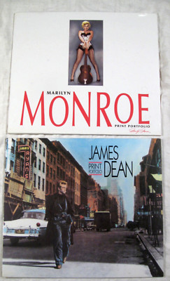MARILYN MONROE - JAMES DEAN - HOLLYWOOD LEGENDS - 16 Bilder Kunstdruck PORTFOLIO