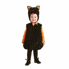 Underwraps Black Cat Belly Babies Animal Infant Toddler Halloween Costume 25969