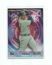 MIGUEL CABRERA (Detroit Tigers) 2014 TOPPS POWER PLAYERS INSERT CARD #PPA-MC