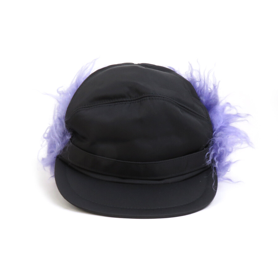 帽子 PRADA Nylon Hat Prada Triangle Logo Bucket Re-Nylon Fisherman Hat Cap with