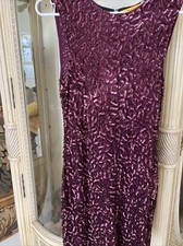 Alice + Olivia By Stacey Bendet  sequence Berry Stretch Sleeveless SZ 6 -$ 440