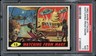 1962 Mars Attacks #13 Watching From Mars PSA 7
