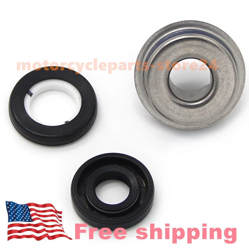 Water Pump Oil Seal Mechanical Set For Suzuki DRZ400S DRZ400SM 2005-2017 10X21X5 Foto 2 de 4