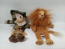 1998 Warner Bros Studio Store Wizard Of OZ Beanie Lot Lion Scarecrow
