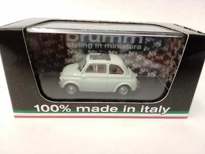 Brumm Fiat 500D Offen Grün Hellgrün 1960 - 1963 1/43 R404-13