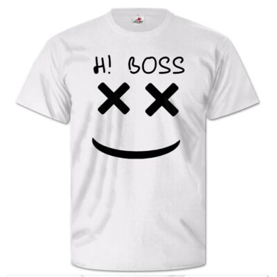 Hi Boss Chef Boss Angestellter Büro Office Chris Chross T Shirt #26064
