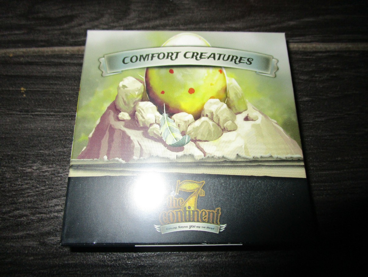 NEW The 7TH CONTINENT Board Game Comfort Creatures Kickstarter