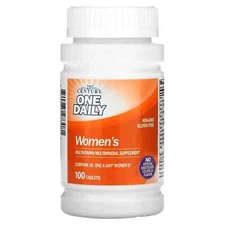 21st Century Women's One Daily Multivitamin Multimineral Supplement Tablet 100ct