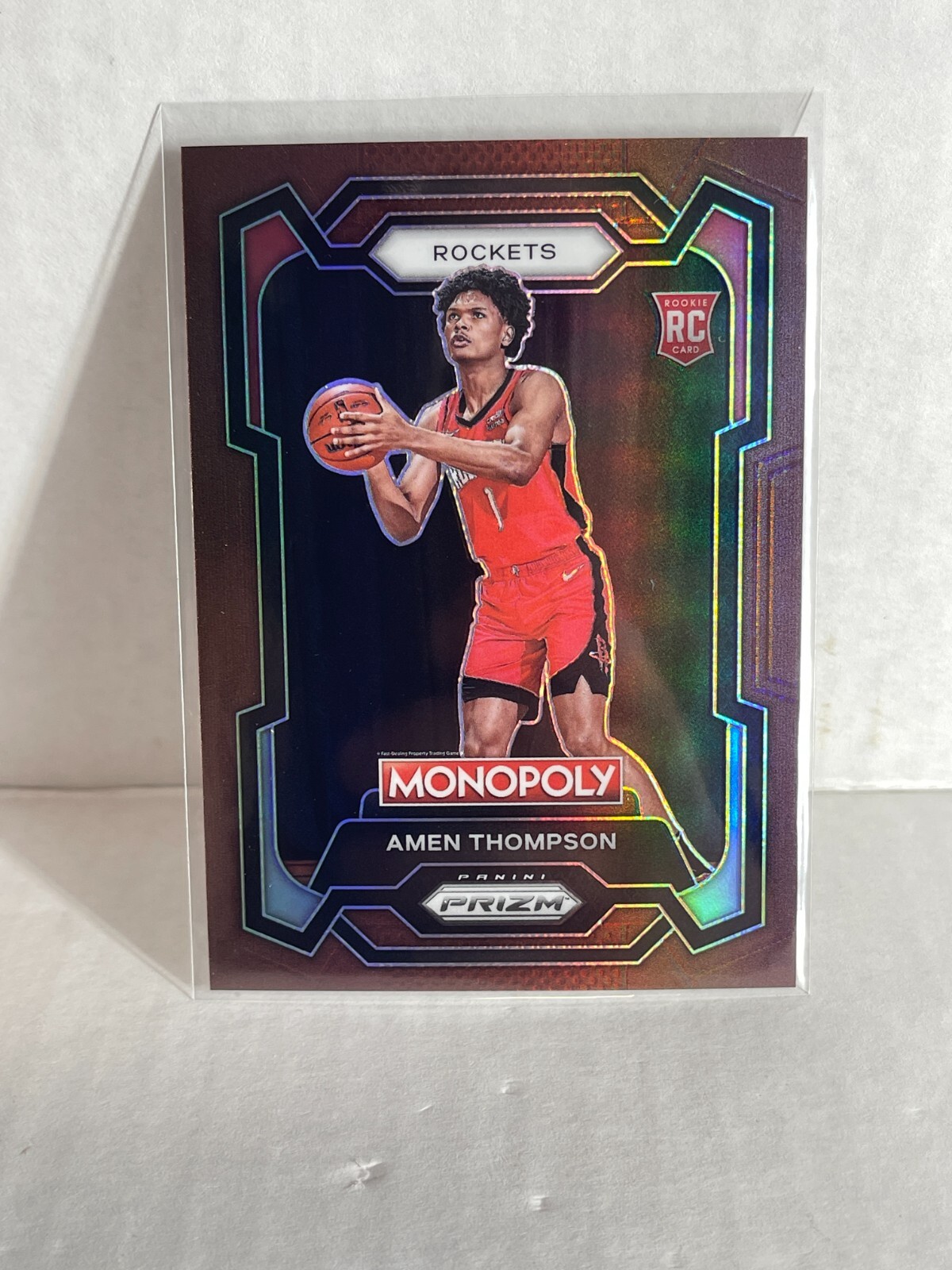 2023-24 Prizm Monopoly Amen Thompson RC Bronze /249 #33
