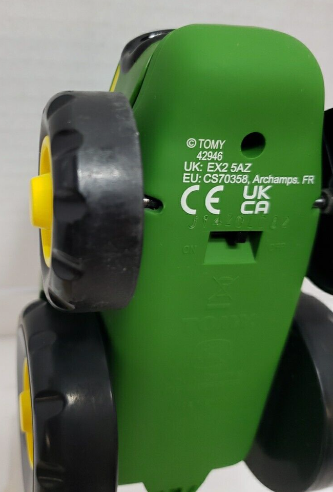 Tomy Kids Children John Deere Remote Control Johnny Tractor Farm Toy
