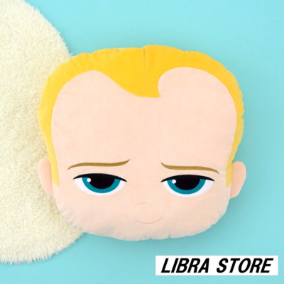 RARE The Boss Baby Premium BIG Face Cushion from JAPAN