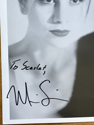 Actress Mira Sorvino Autographed Photo | eBay