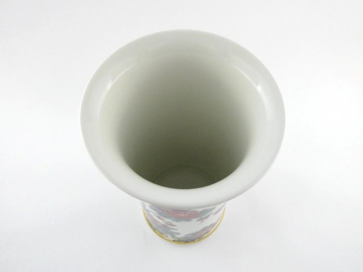 Lenox SMITHSONIAN COLLECTION Saxony Vase 1725 Meissen 11 Inch