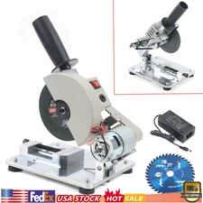 4cm Mini Miter Saw Electric Table Cut-Off Chop Saw DIY Model Crafts Hobby Metal