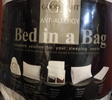 KING SIZE BED IN A BAG DUVET PILLOWS DUVET COVER PILLOWCASE FITTED SHEET FULLSET