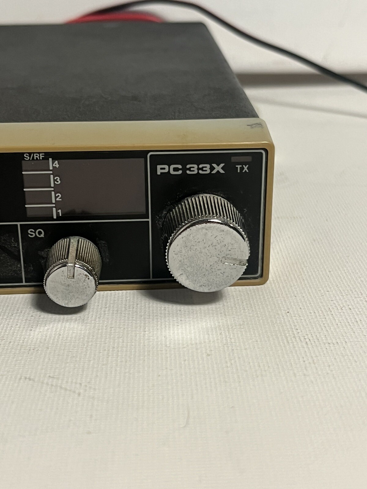 Vintage UNIDEN PC33 CB Radio AM 40 Channel with Uniden Microphone Untested eBay