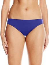 La Blanca Women's 239608 Solid Hipster Midnight Bikini Bottom Swimwear Size 12