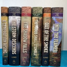 Fire and Steel Complete 6 Volume Set By Gerald N. Lund HB VGC Preowned 