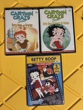 Betty Boop Classic Cartoon 1930 3 DVD Compilation Bundle- FREE SHIPPING