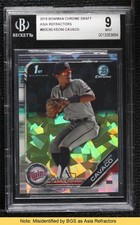 2019 Bowman Chrome Draft Sapphire Edition Keoni Cavaco BGS 9 MINT READ 1u6