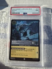 2023 DISNEY LORCANA RISE OF THE FLOODBORN FOIL BEAST - FORBIDDING RECLUSE PSA 9