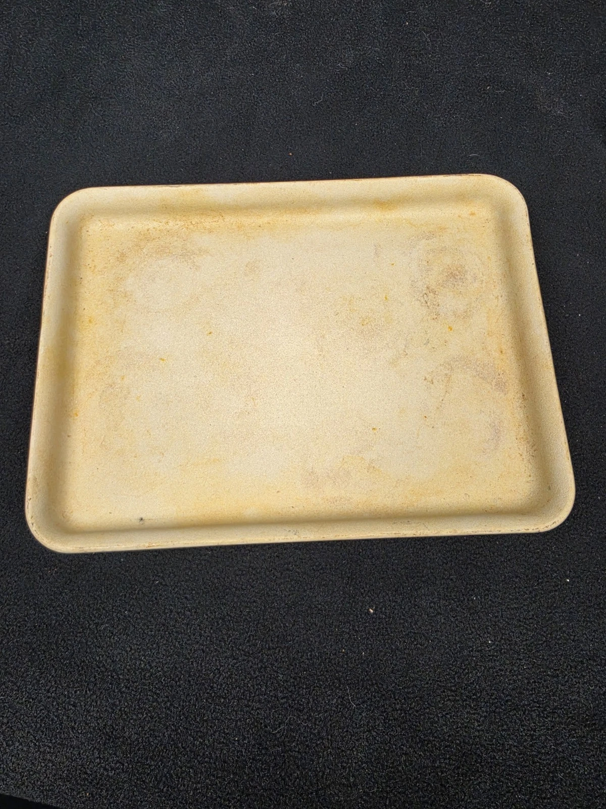 Pampered Chef Small Bar Pan Stoneware 9.5 X 7”Toaster Oven Baking Sheet