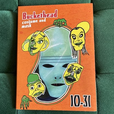 Buckethead DVD Costume and Mask Halloween 10/31 DVD VG Horror