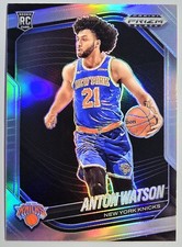 2024-25 Panini Prizm Black Anton Watson RC Silver Prizms Rookie RC #238 ⚪️✨️