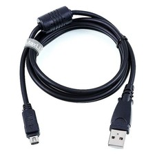 MaxLLTo  USB DC Battery Charger Data SYNC Cable Cord for 5 feet, Black