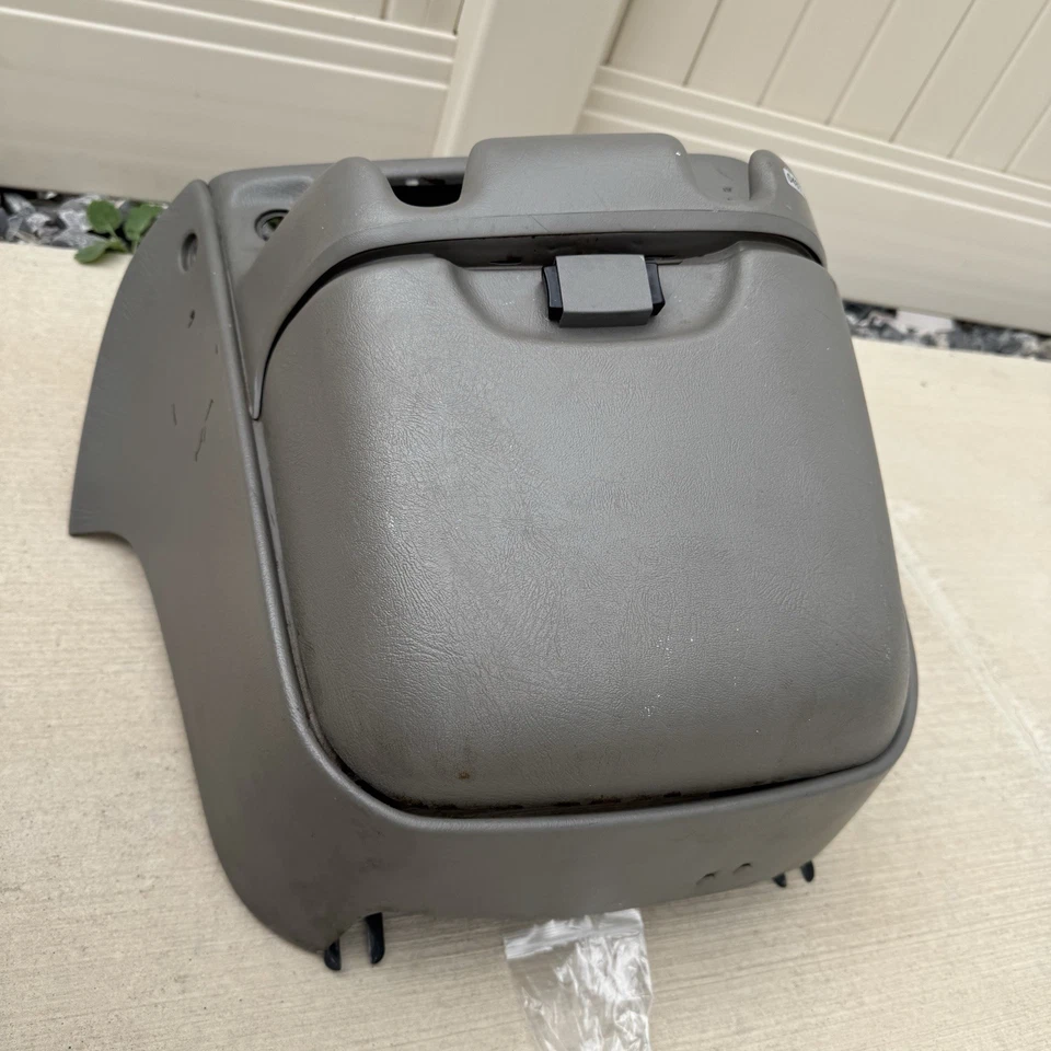 96-05 Chevy Astro GMC Safari Van Consola Central Portavasos Guantera OEM Gris Foto 4 de 4
