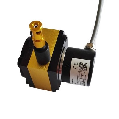 CALT 1000mm Draw Wire Encoder 24Vdc Supply 4-20mA Output 2 Wires