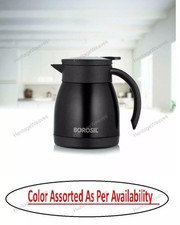 Borosil Teapot Vacuum Insulated Black Stainless Steel Best Kitchen Appliances