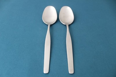 Alfred Zangler ANZ1 ? Pattern Teaspoons (Set of 2) Satin Sweden Modern 6 1/8''