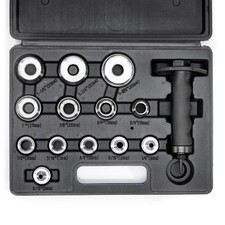 NEIKO 02604A Hole Punch Set SAE Metric, 3/16 1-3/8 5 35mm 14 Piece